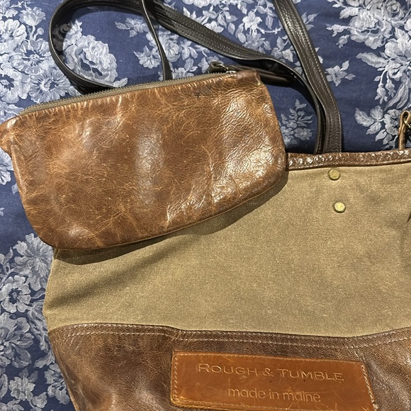 Vintage Rough and Tumble Purse made in Maine - Picture 8 of 10